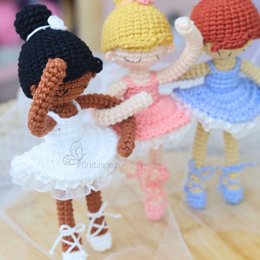 Patron Ballerina Amigurumi (descarga digital) product image (3)