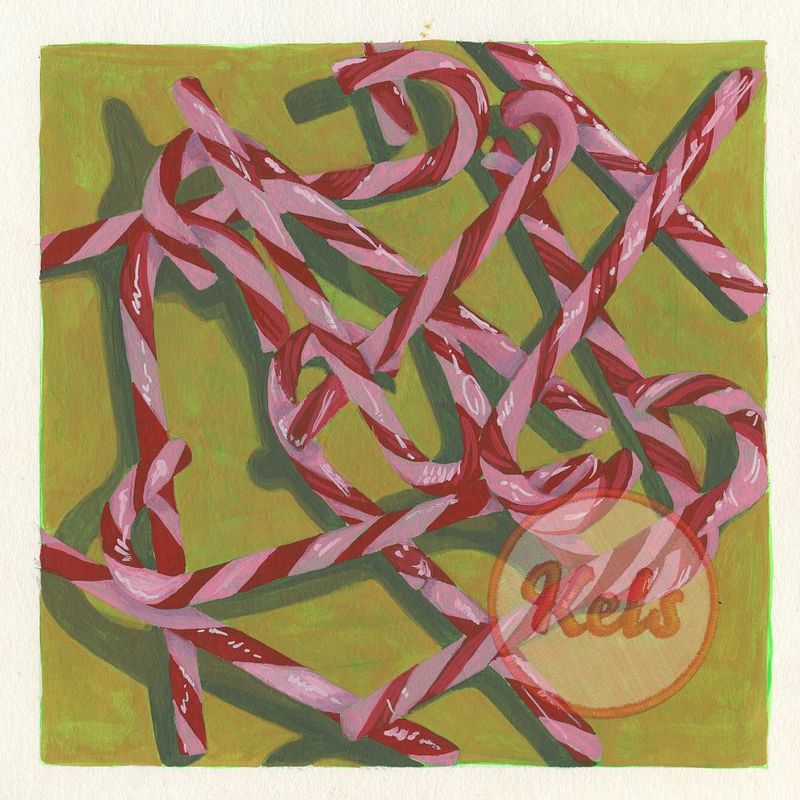 Candy Canes - Painting
