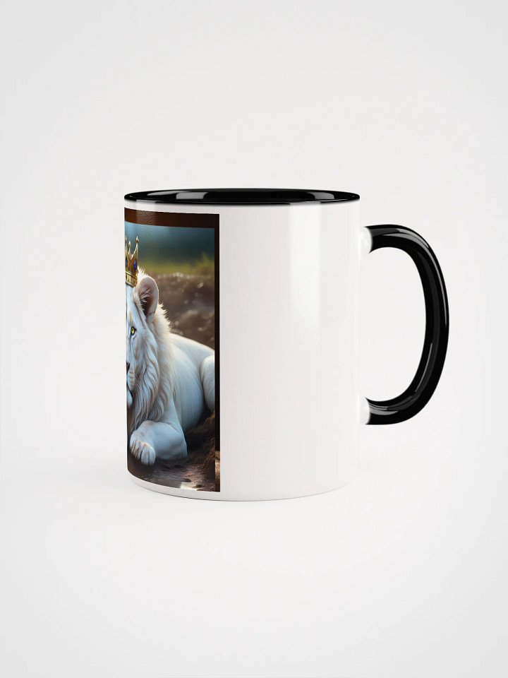 Royal Lion Crowned Ceramic Mug product image (1)