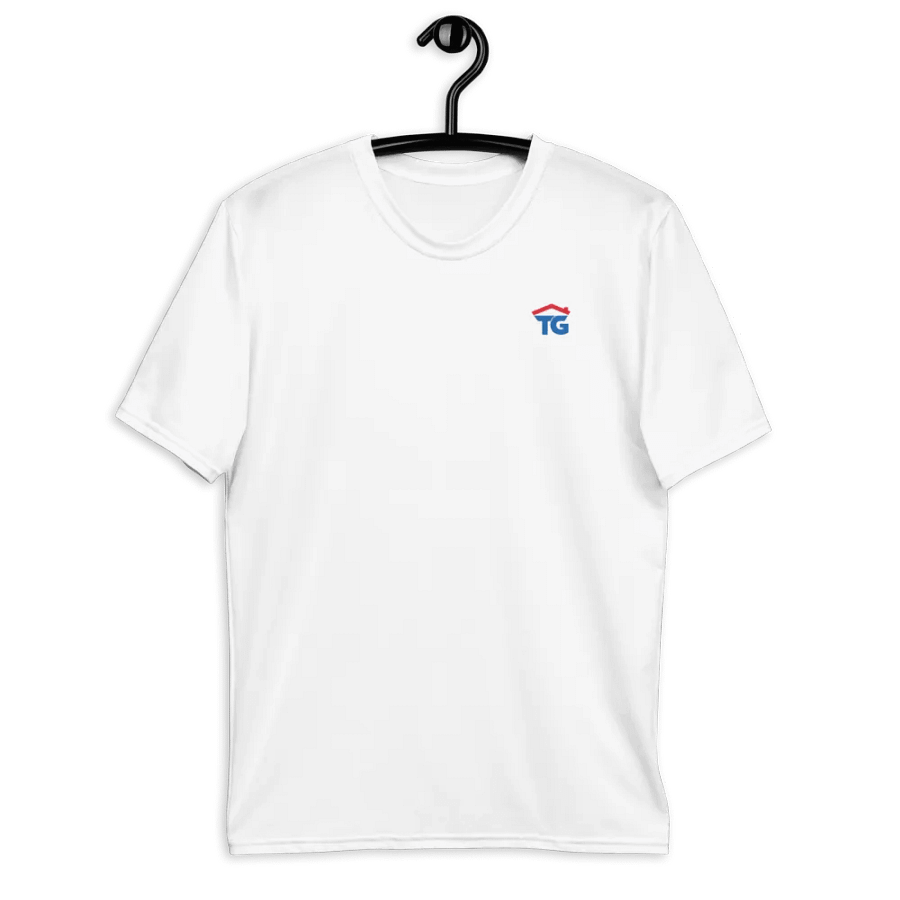 Men's TG White Crew Neck T-Shirt product image (9)