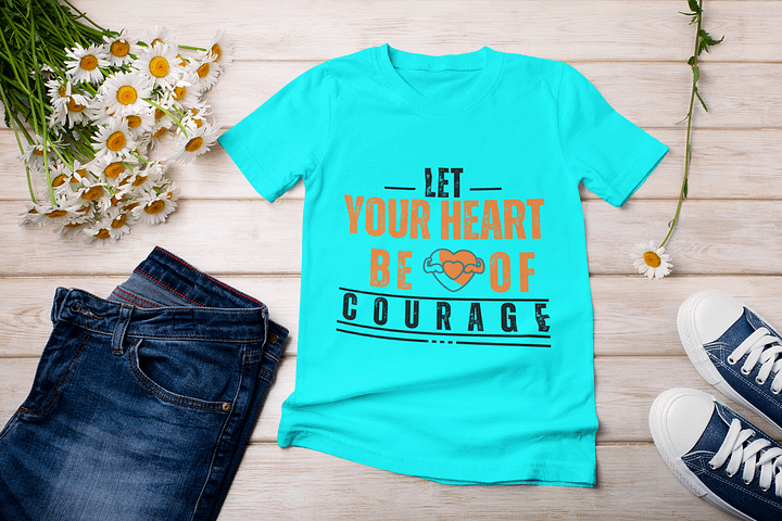 Courageous Heart T-Shirt product image (1)