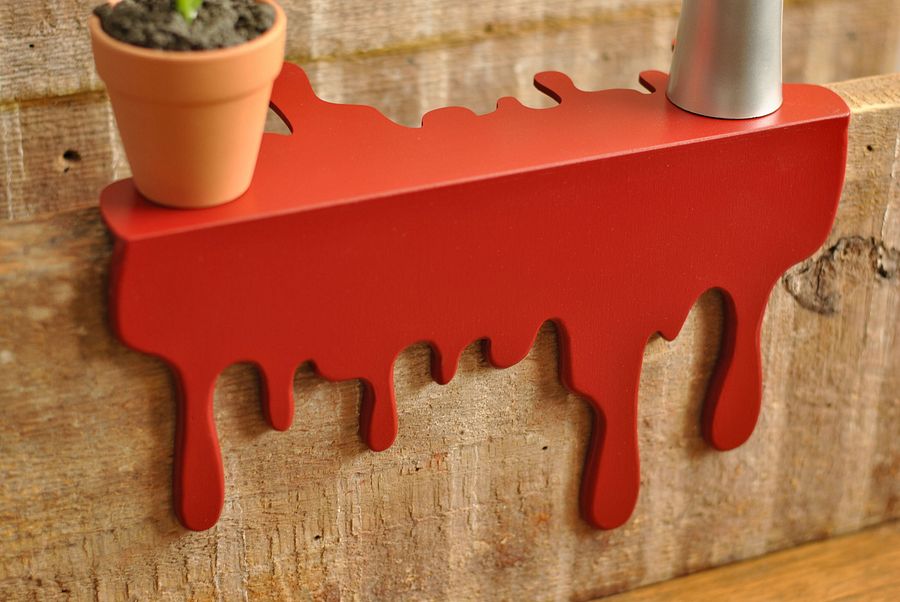 Blood Drip Shelf Sitter for Bookshelf or Mantel product image (4)