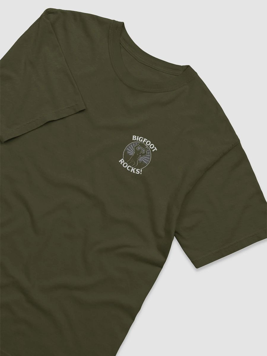 BIGFOOT ROCKS (Rock Thrower) Shirt [small logo] product image (2)
