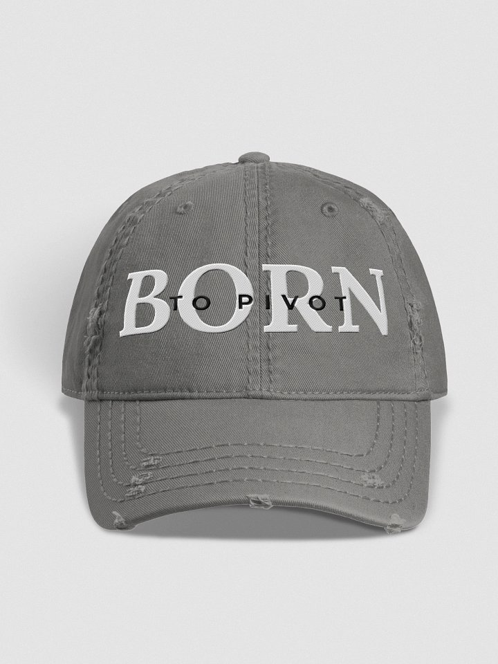 Born to Pivot Manifesting Generator Hat (Gray) product image (1)