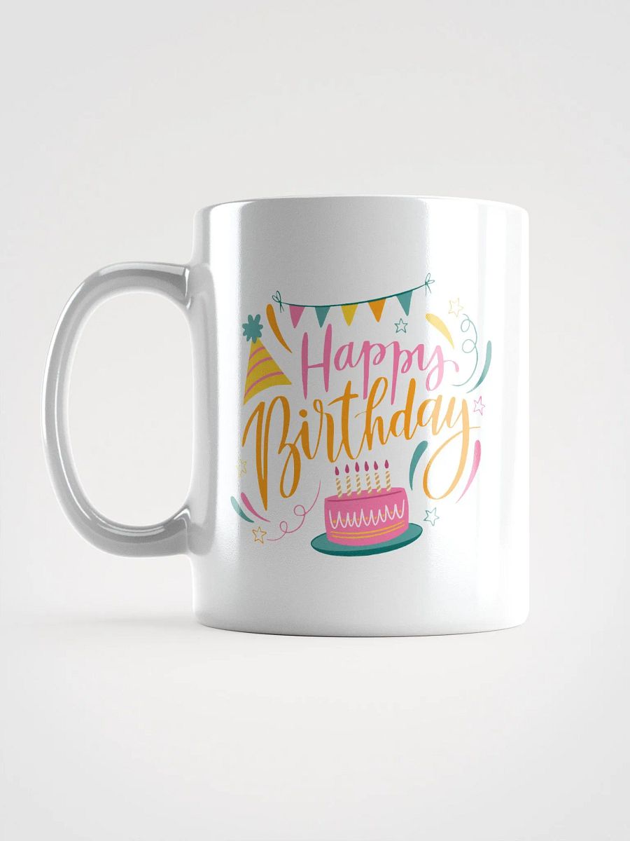 Happy Birthday Cake Coffee Mug product image (6)