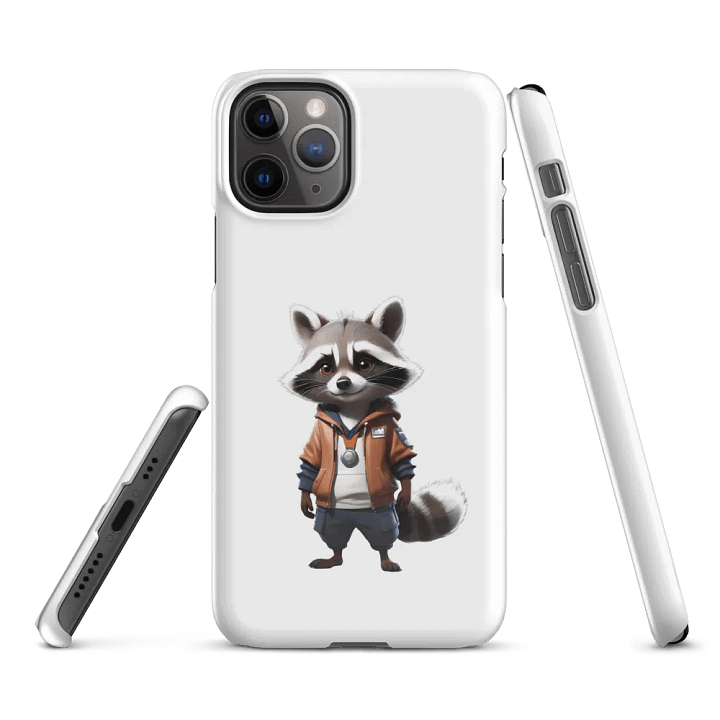 Cool Raccoon Snap Case for iPhone product image (2)