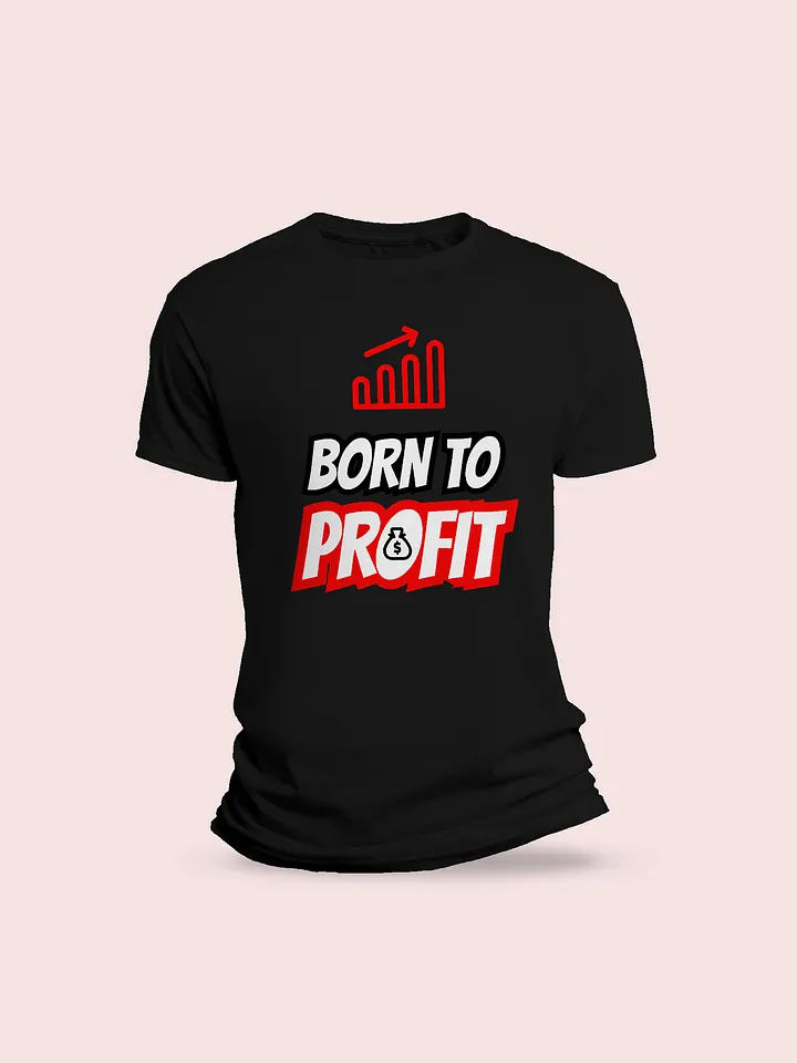 Born to Profit Graphic Unisex Softstyle Tee product image (1)
