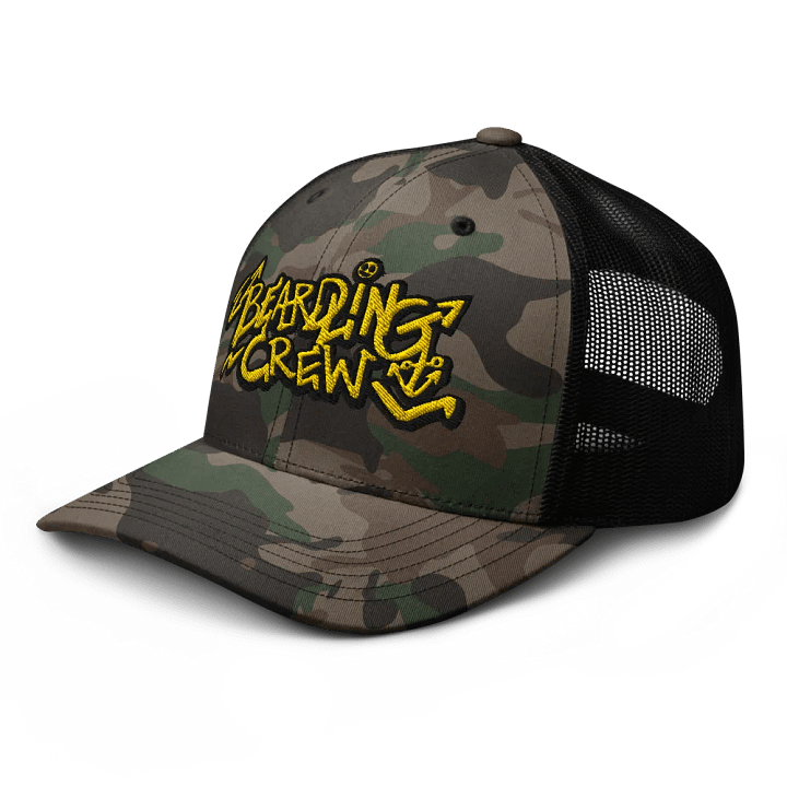 Beardling Crew - Camouflage Trucker Hat product image (2)