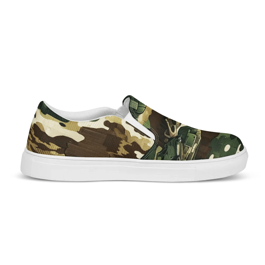 Gun Range Certified: Army Slip on Sneakers product image (12)