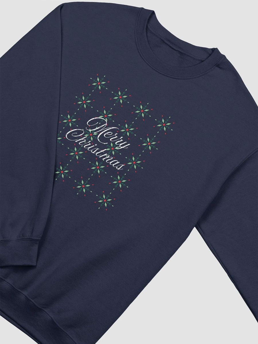 Merry Christmas Floral Crewneck product image (2)