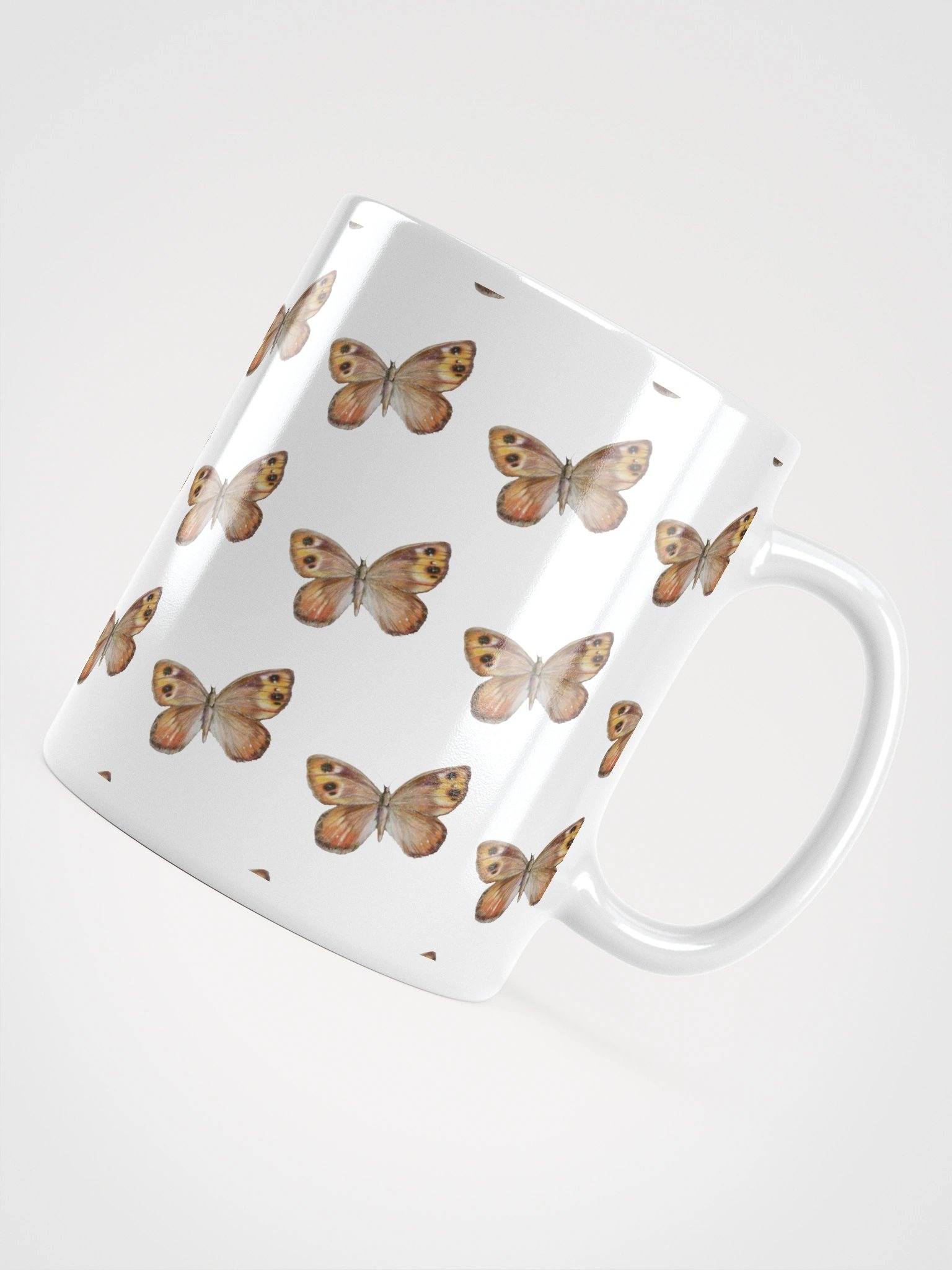 Butterfly Vision White - Glossy Mug product image (11)