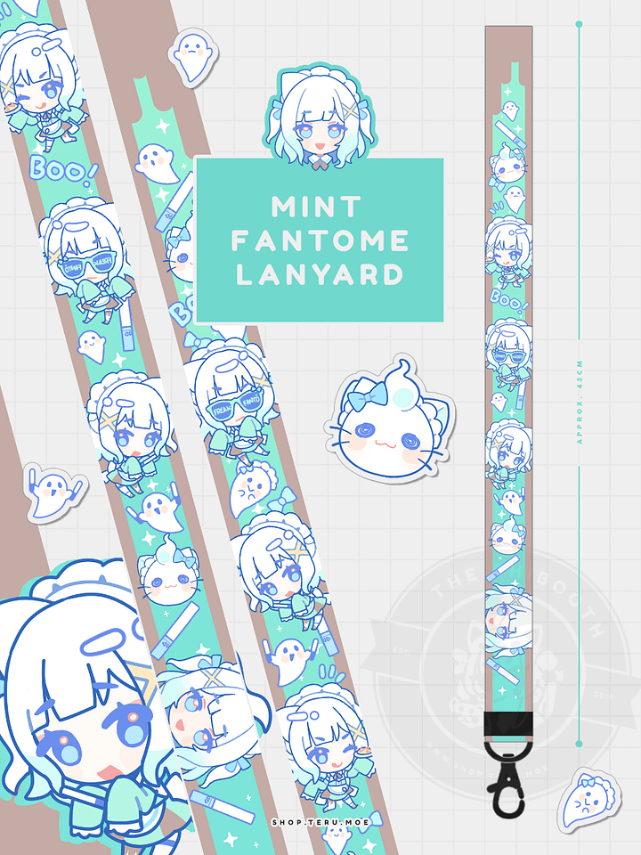Mint Fantome Lanyard product image (1)