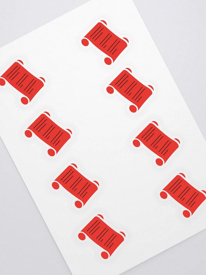 The Forbidden Scrolls Sticker Sheet product image (1)