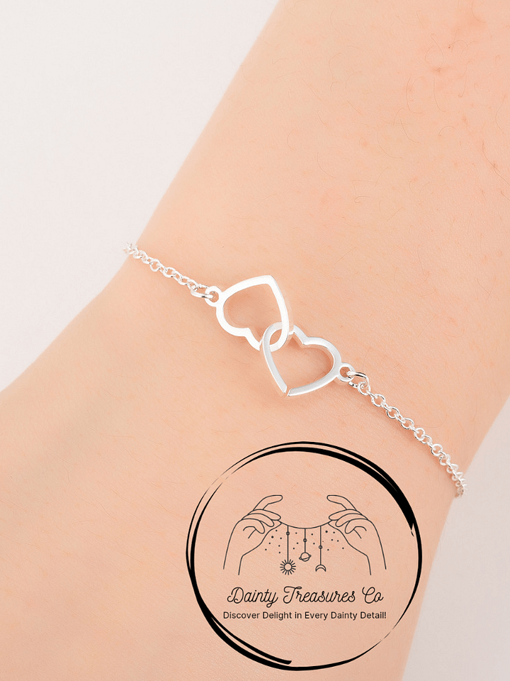 Duo Dainty Heart Bracelet 💕 product image (1)