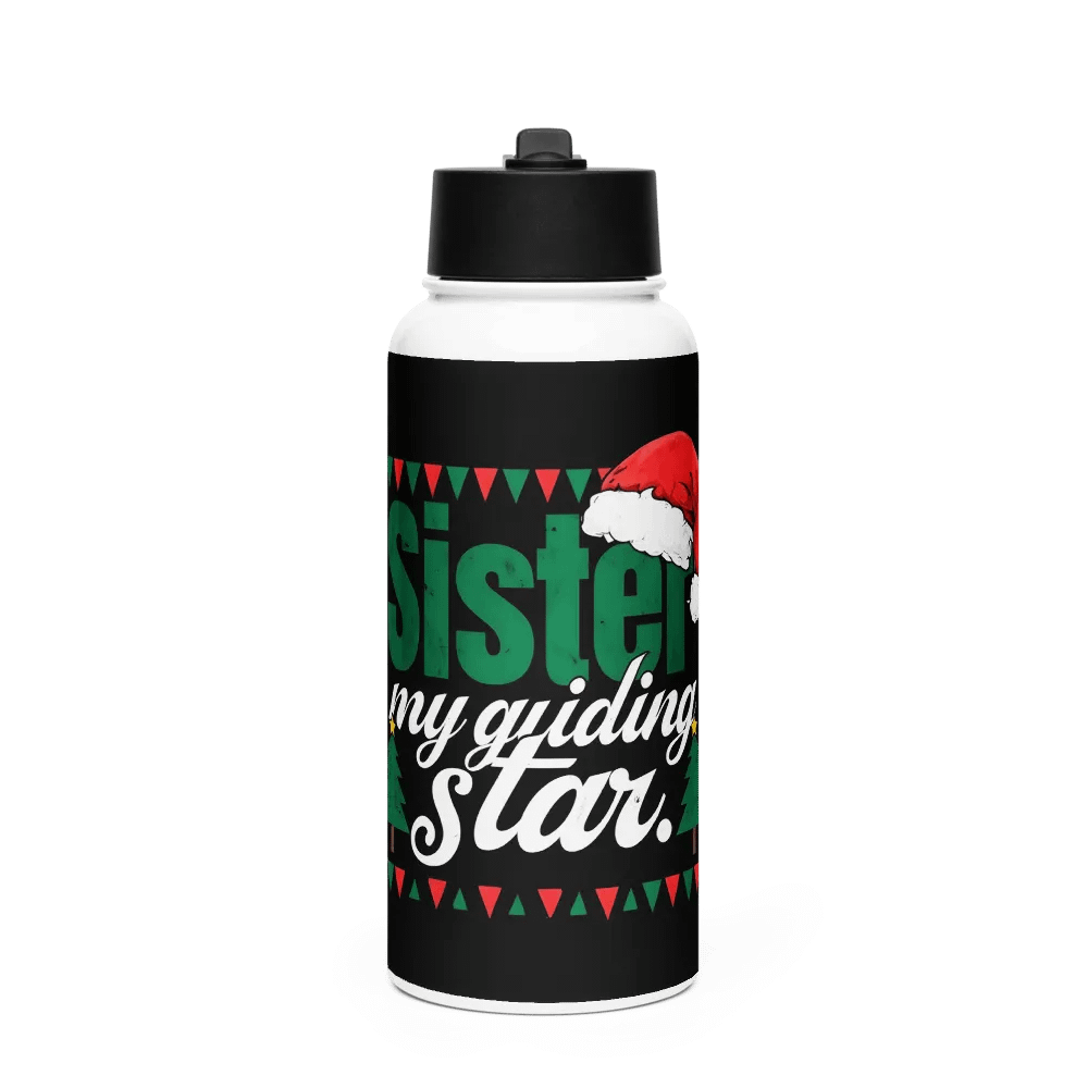Holiday Cheers Sister Water Bottle product image (1)