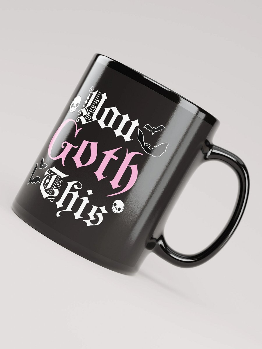 " You Goth This " MUG PINK Sparkle product image (4)