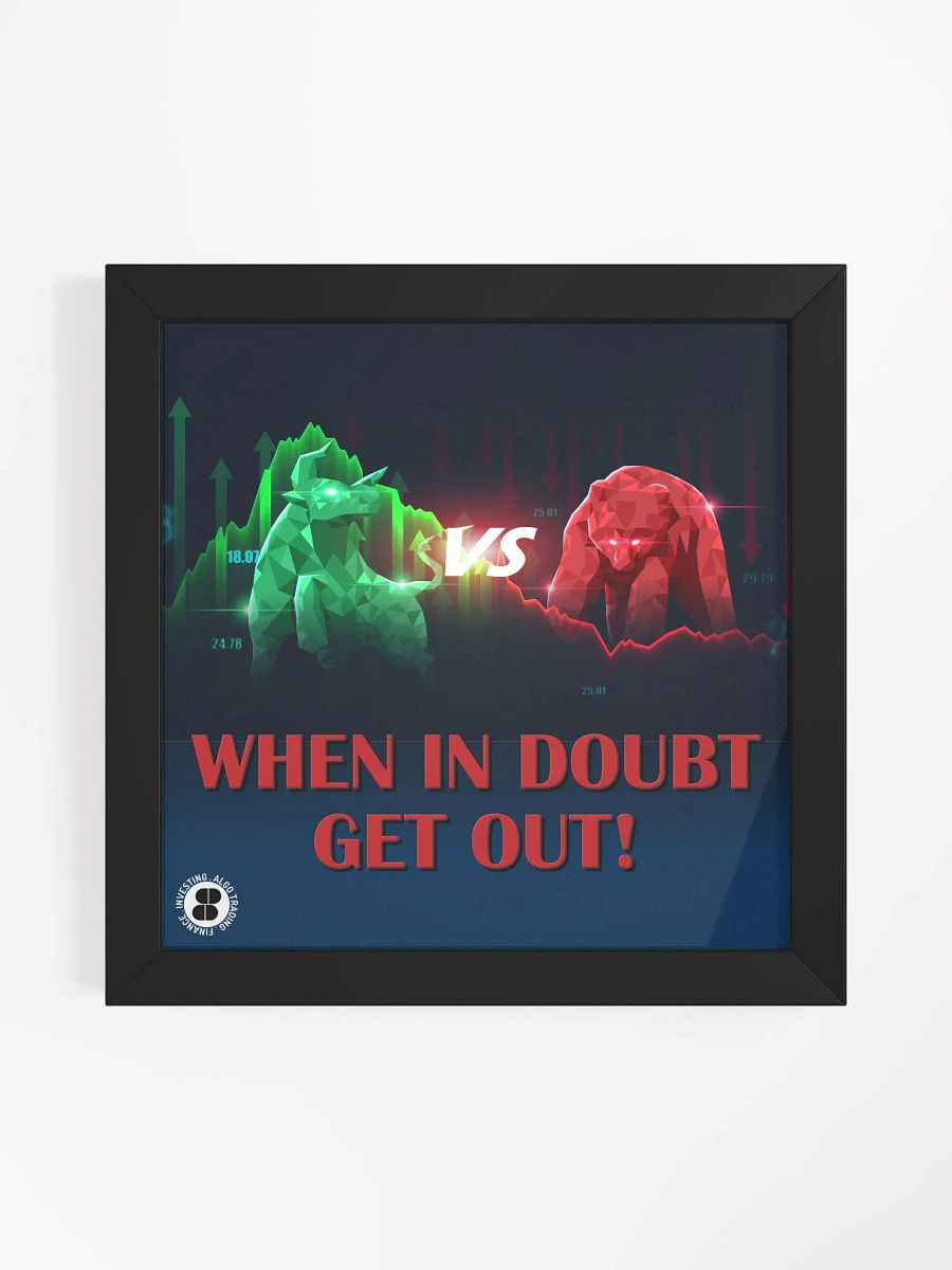 When in doubt get out poster product image (2)