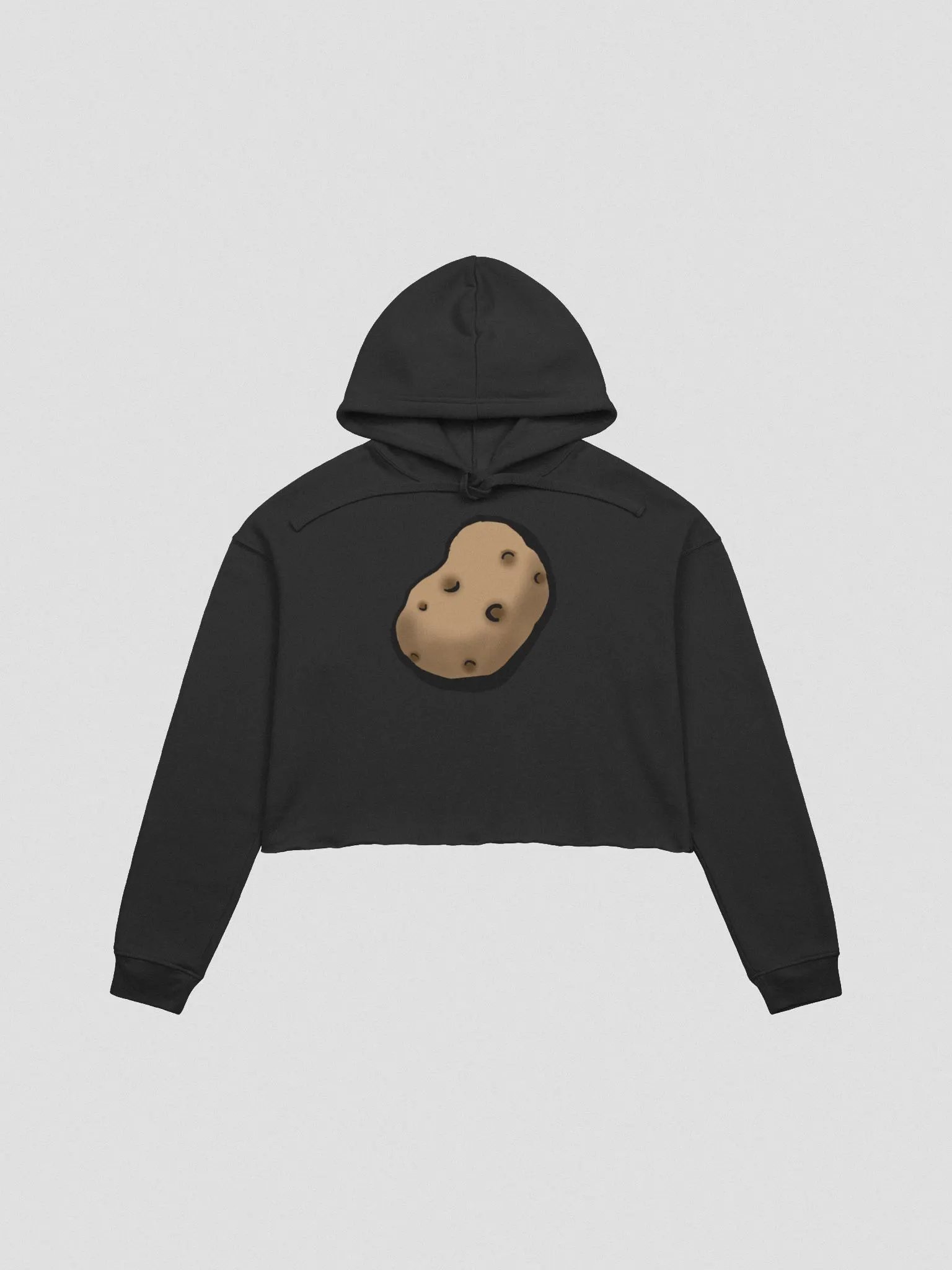 OG 'Potato' Fleece Crop Hoodie product image (2)