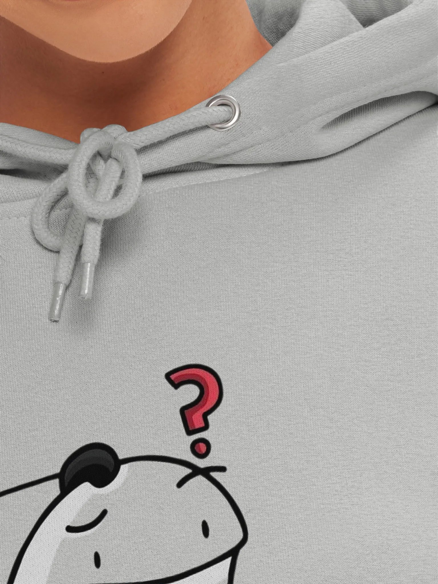 Meme Minimalist Drawn Curious Mind Premium Hoodie product image (19)