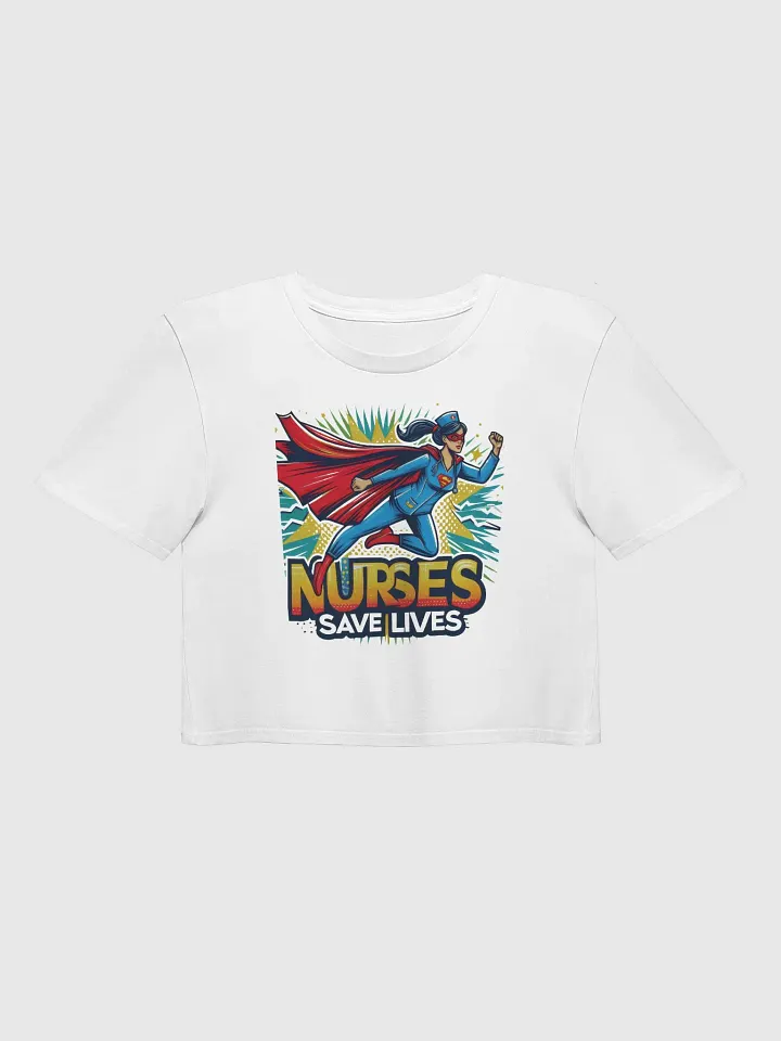 Superhero Nurse Women's Crop Top product image (3)