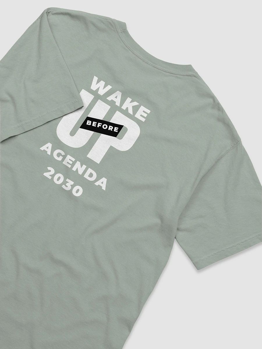 Relaxed Ring-Spun T-Shirt Wake Up Before Agenda 2030 product image (4)