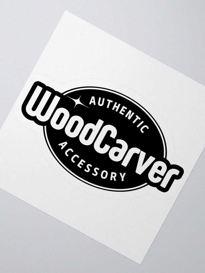 Authentic WoodCarver Accessory Sticker product image (2)