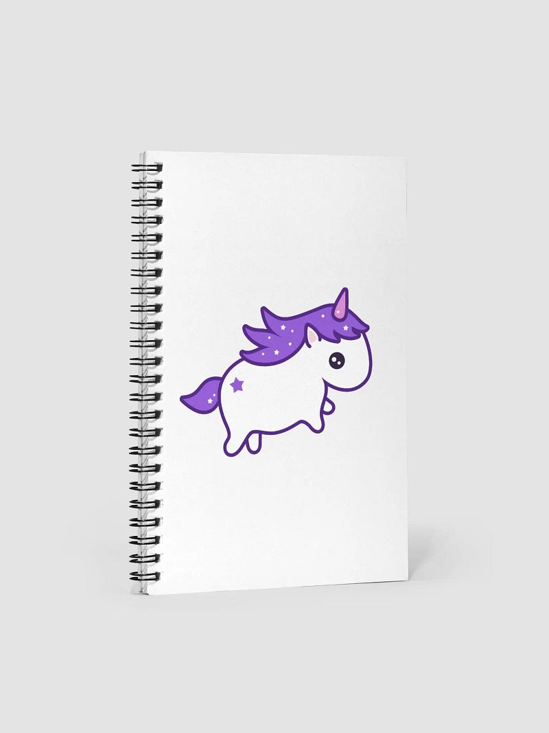 Uwu Unicorn Spiral Notebook