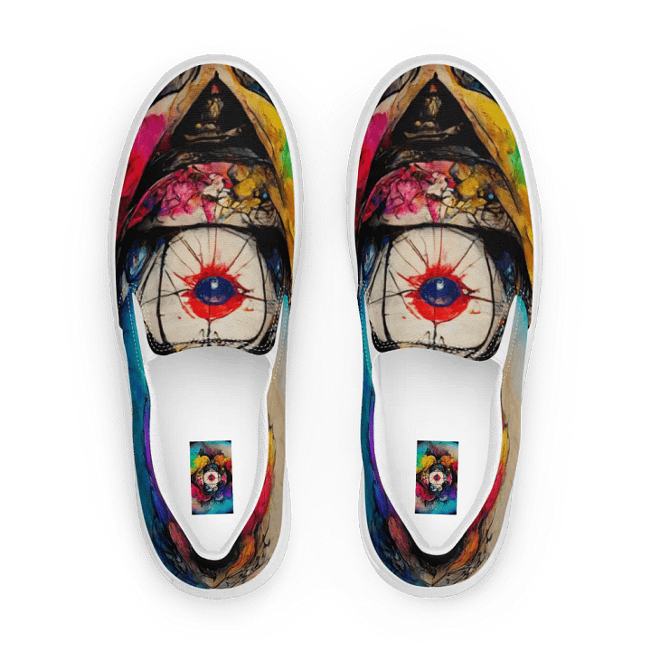 Breezy Step: Men's Custom Slip-On Canvas Shoes product image (1)
