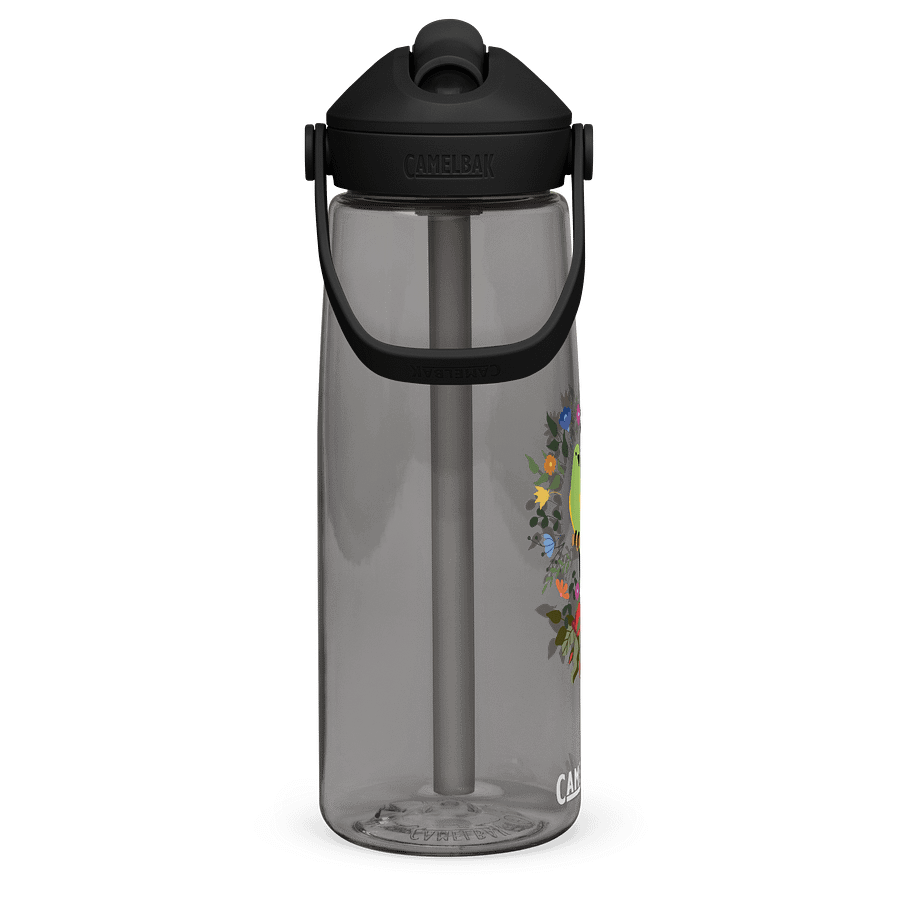 Floral Fantasy Flip Straw Water Bottle product image (15)