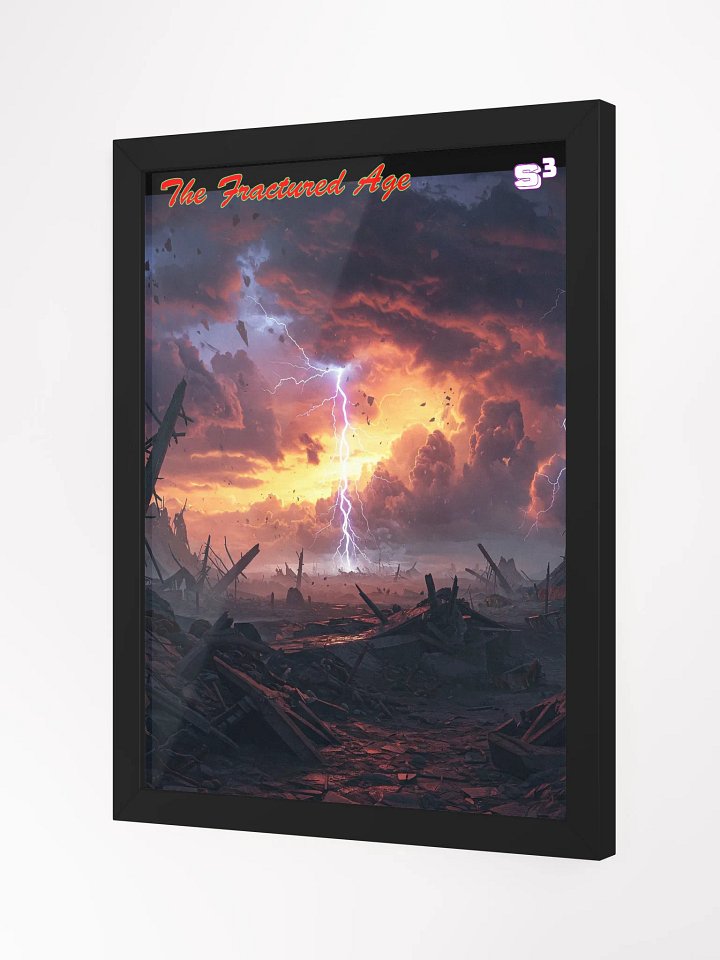 The Fractured Age "End Days" Framed Poster product image (2)