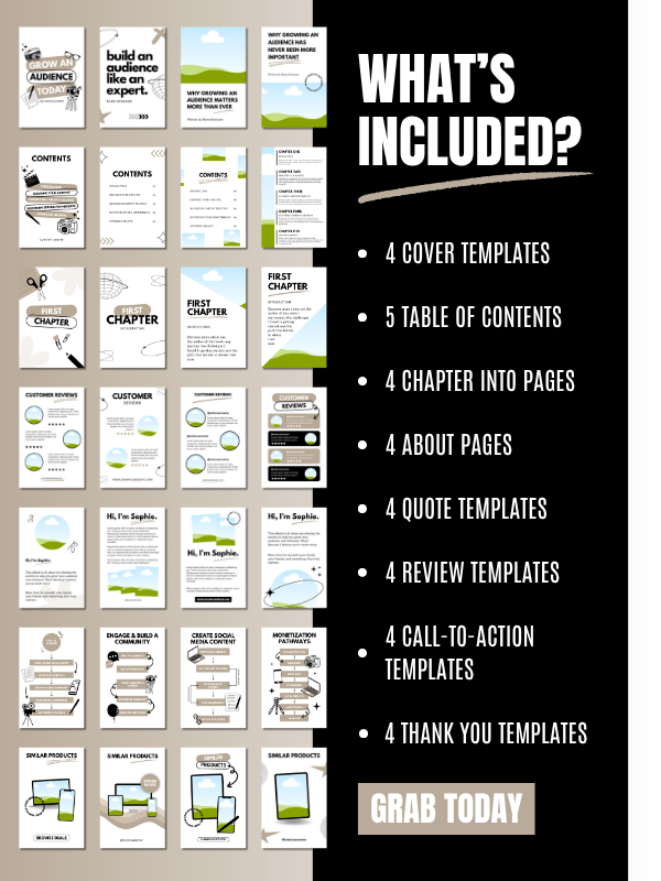 MRR/PLR Editable eBook Template in Canva product image (4)