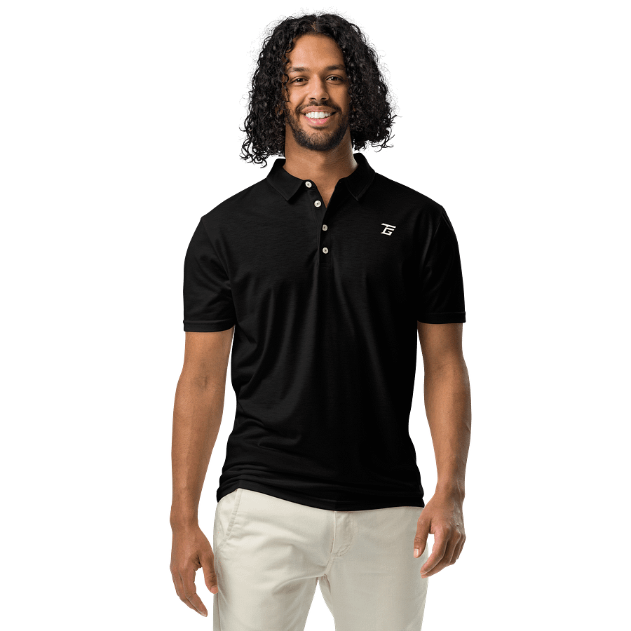 The Grind Men's Polo Shirt (Black) product image (3)