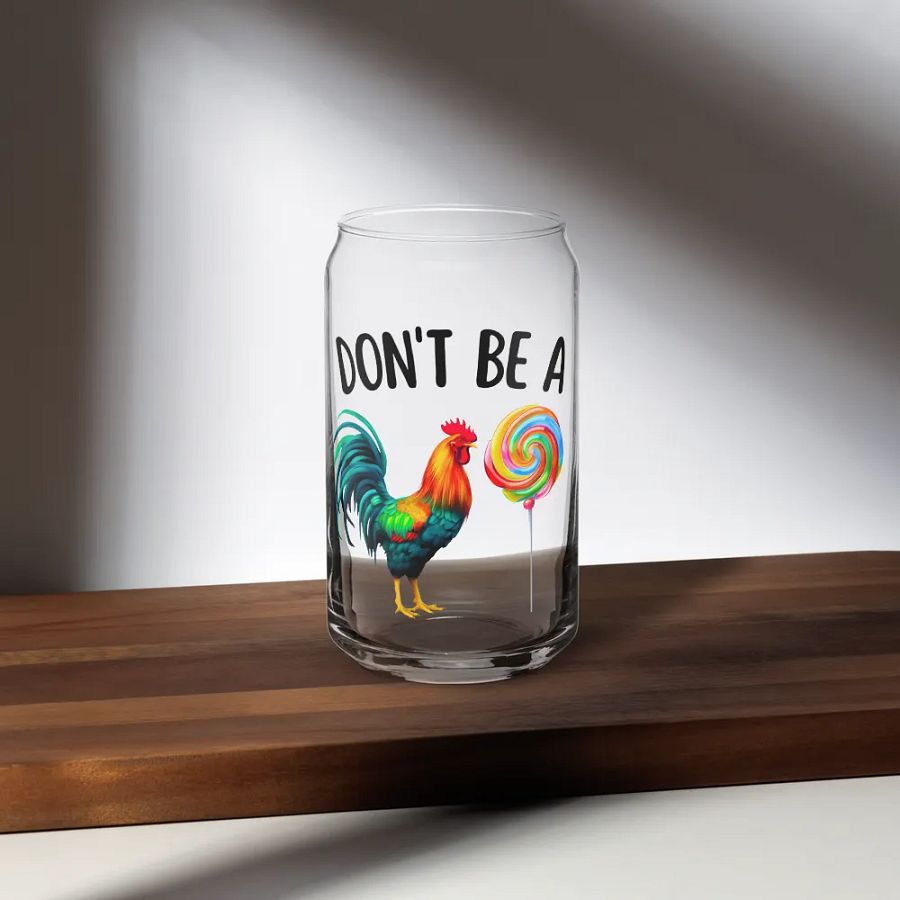 'Don't be a C*ck Sucker' Glass product image (5)