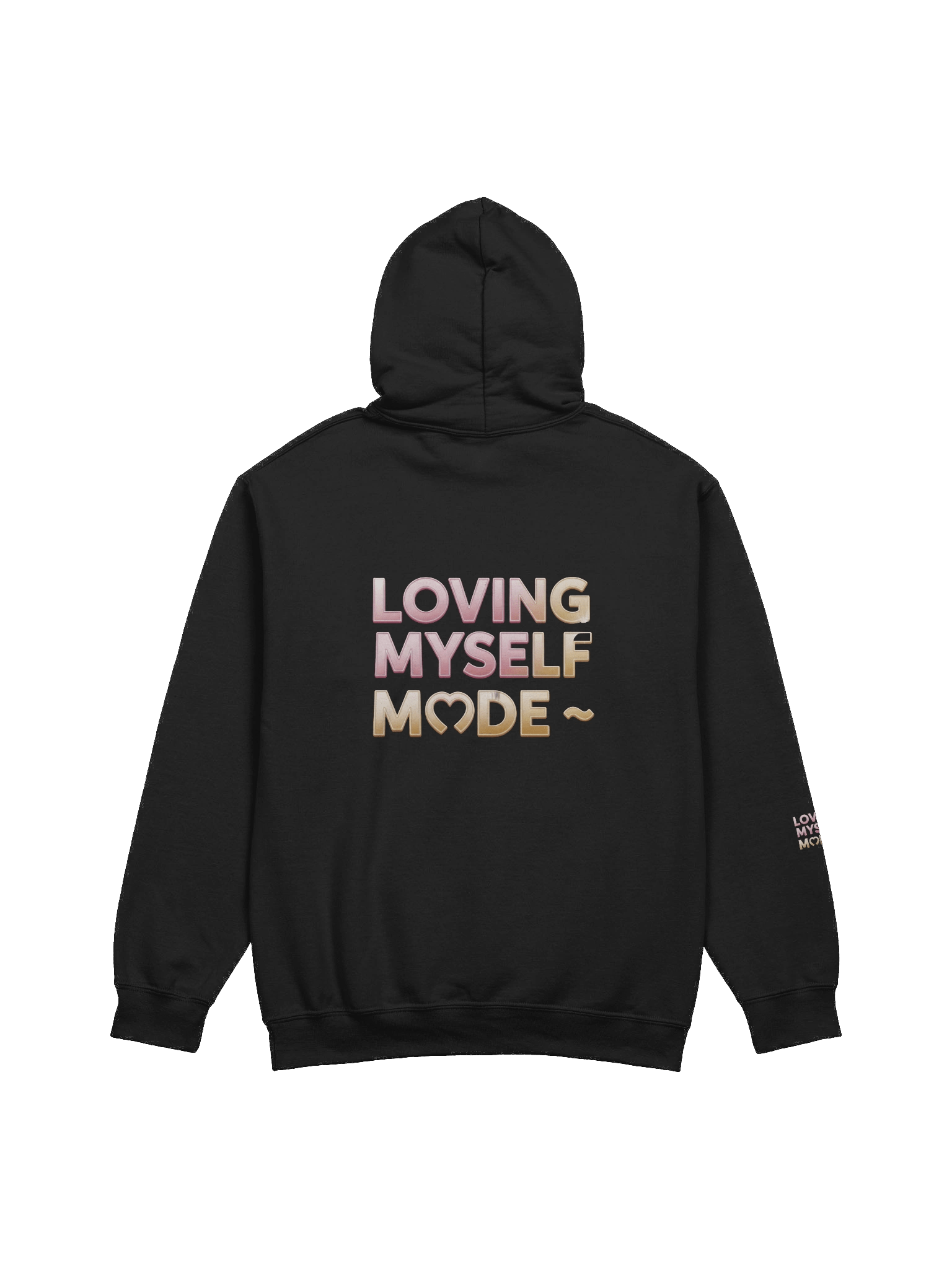 LOVING MYSELF MODE | Self Love Affirmation Quote Design Hoodie product image (2)