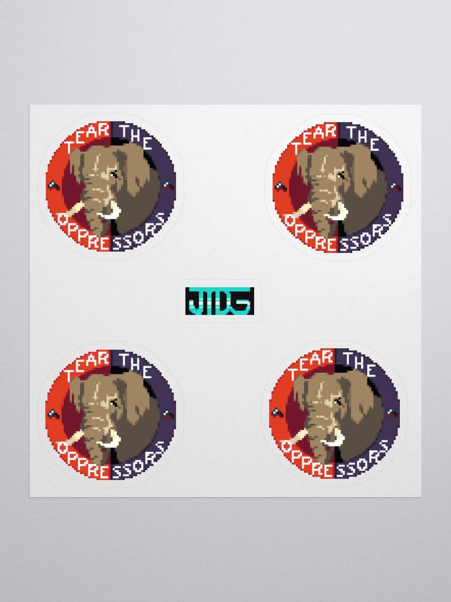 Tear The Oppressors Sticker Sheet product image (1)