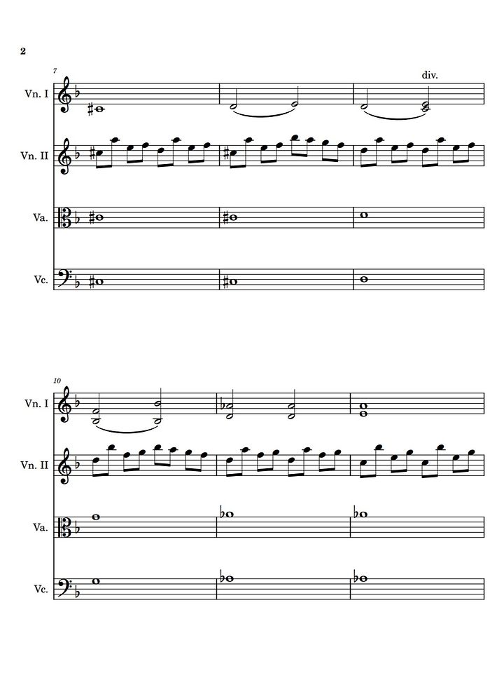 Main Theme from Murder Drones (Orchestra Cover) Sheet Music product image (2)