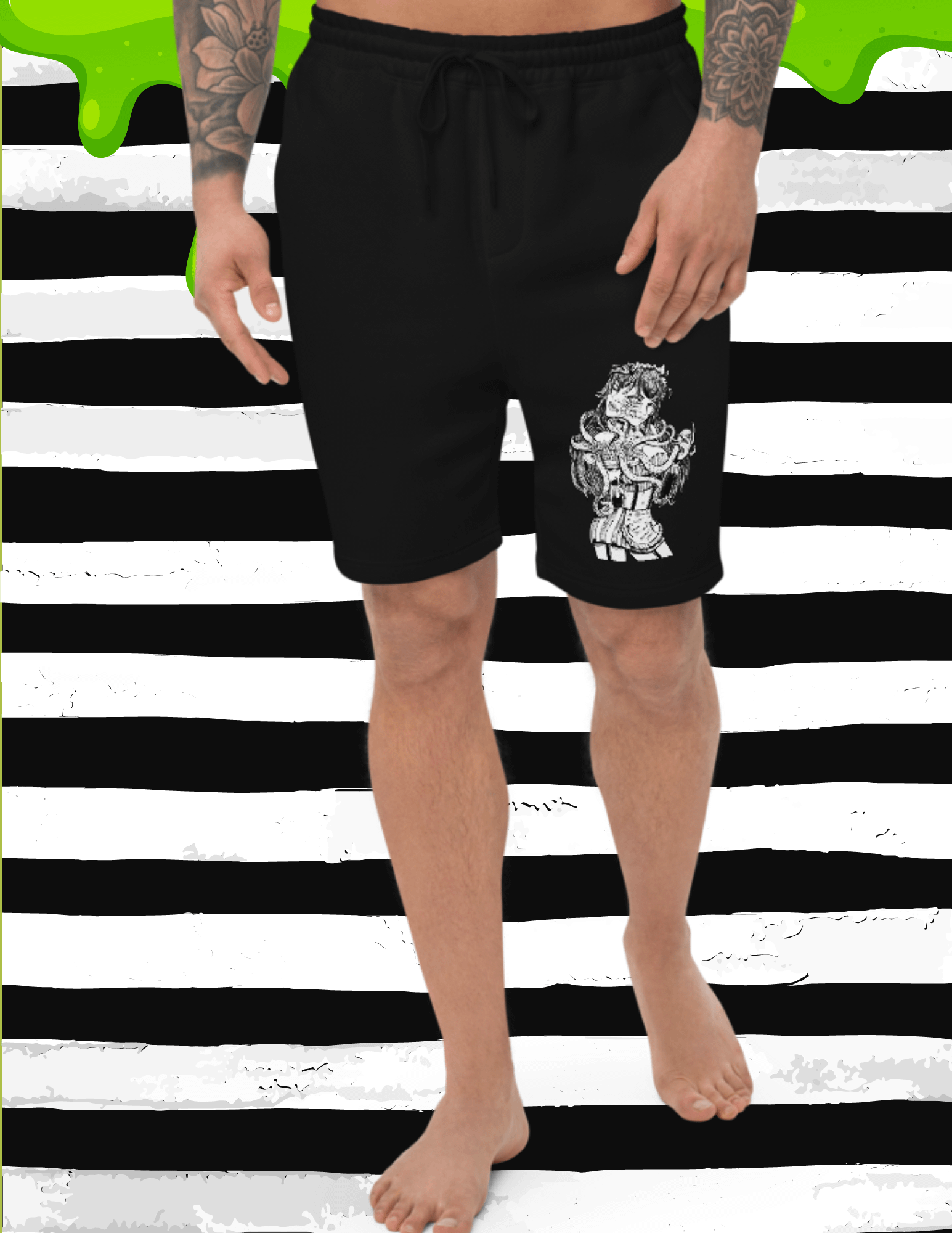 MeatMommy Duality Fleece Shorts product image (1)