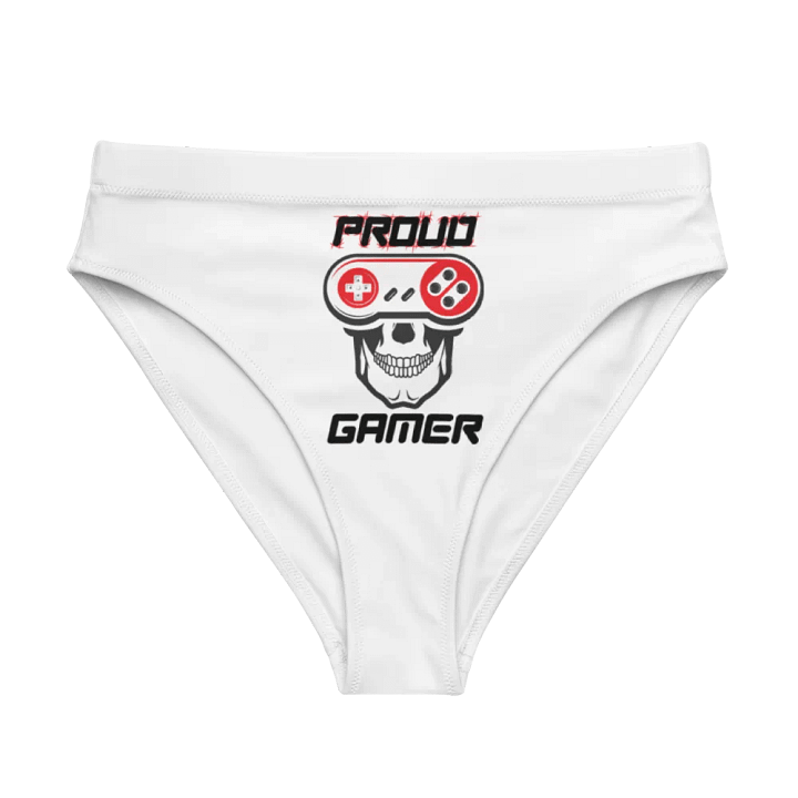 Gamer's Delight Skull Print Bikini Bottom product image (1)