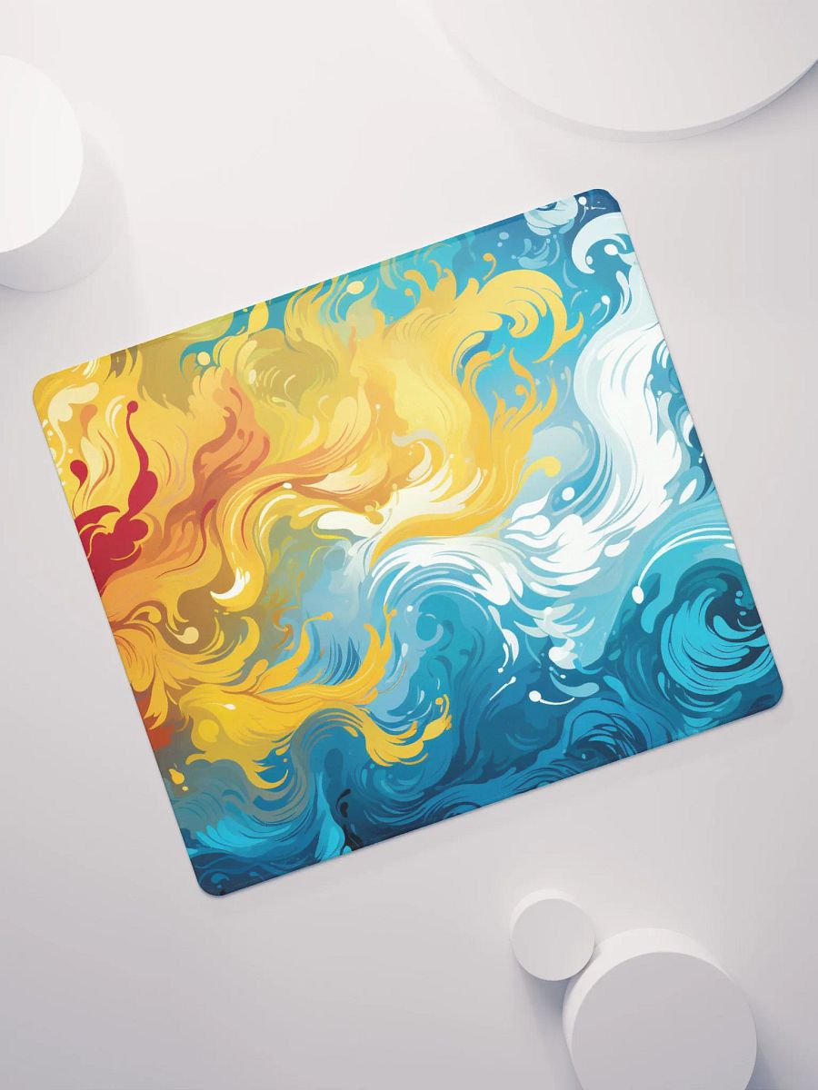 Waves of Fire and Water Mouse Pad product image (7)