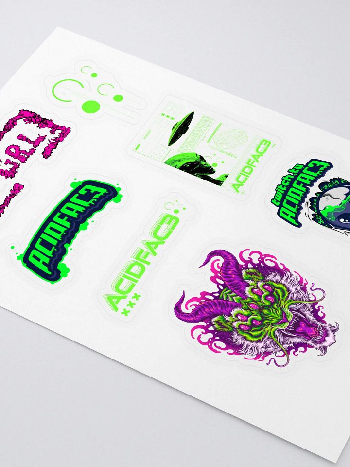 acidfac3 sticker pack 1 product image (2)