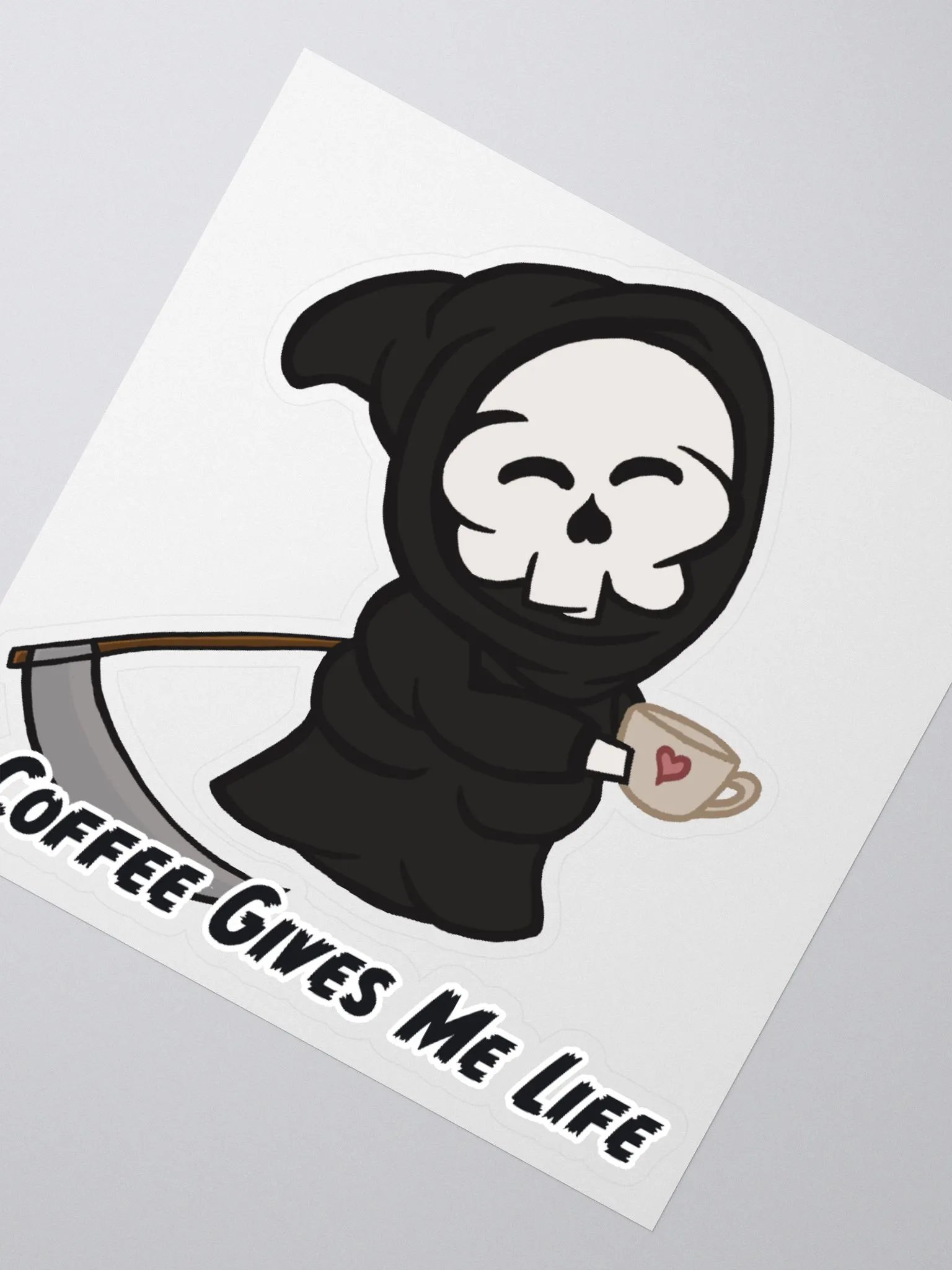 Coffee Gives Me Life Sticker! product image (2)