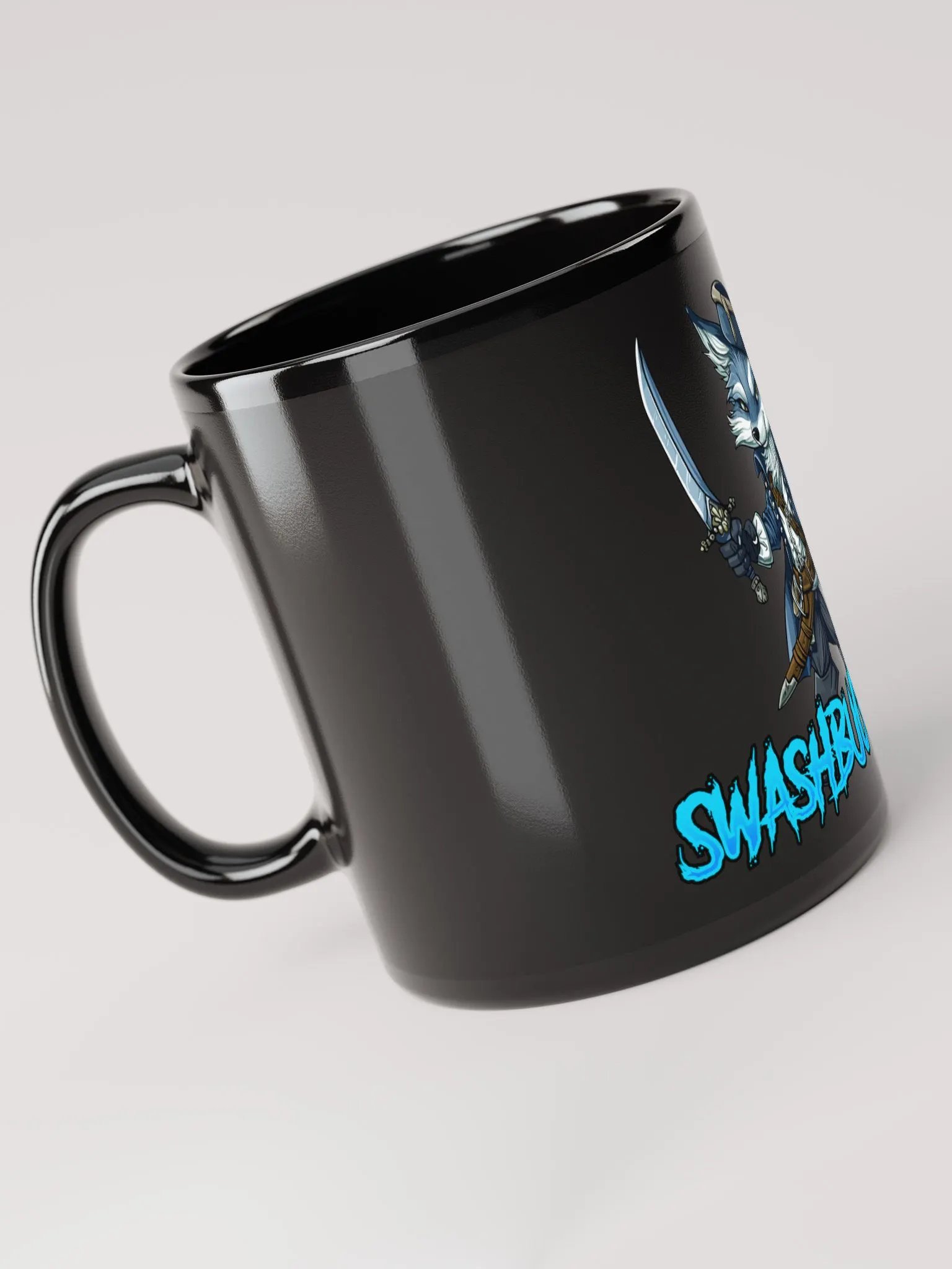 Swashbucklingfox Black Mug product image (5)