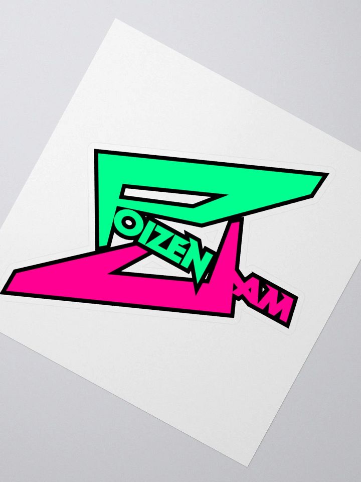 PoizenJam Logo Stickers product image (5)