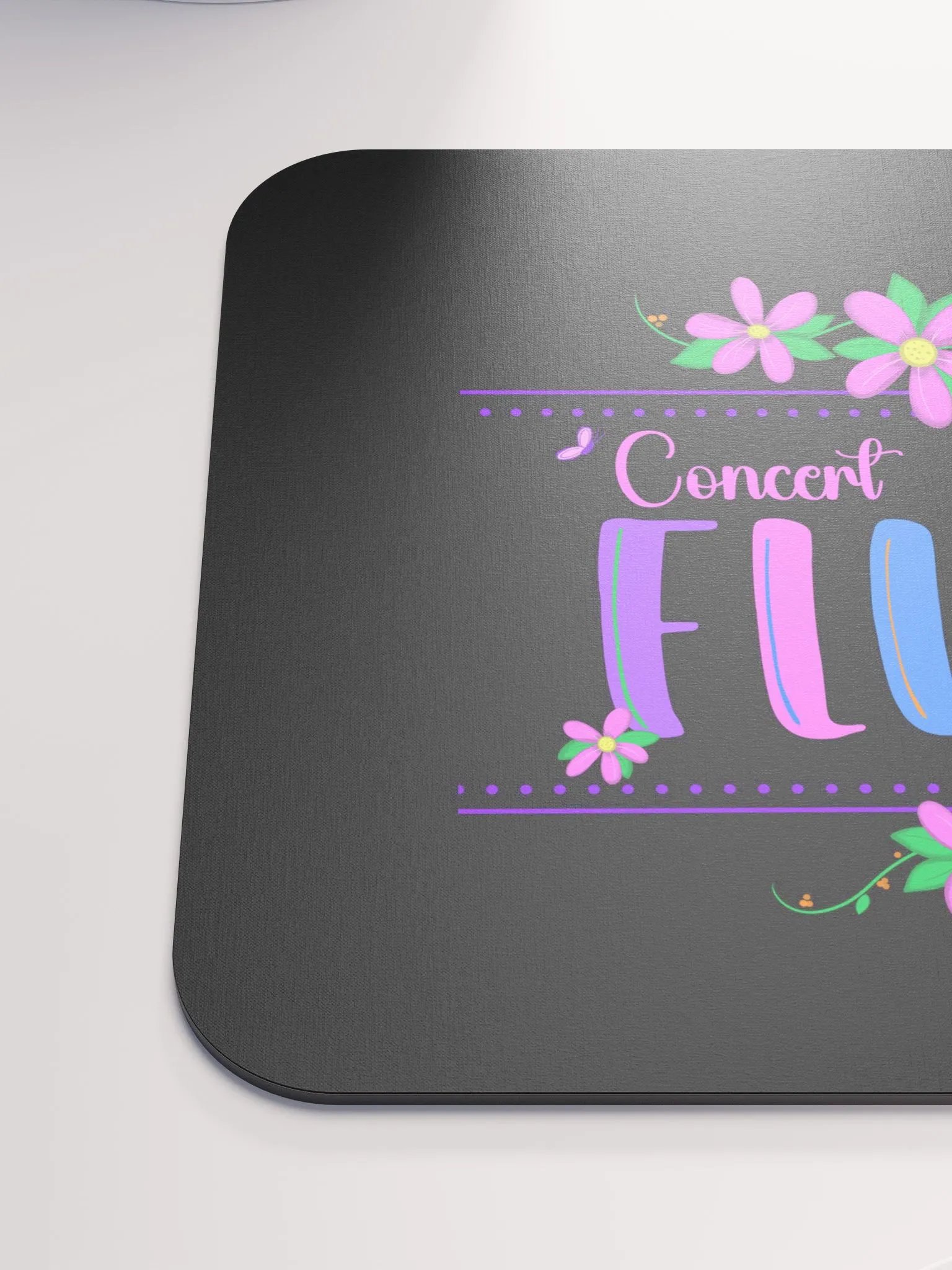 Floral Flute Concert Mouse Pad product image (6)