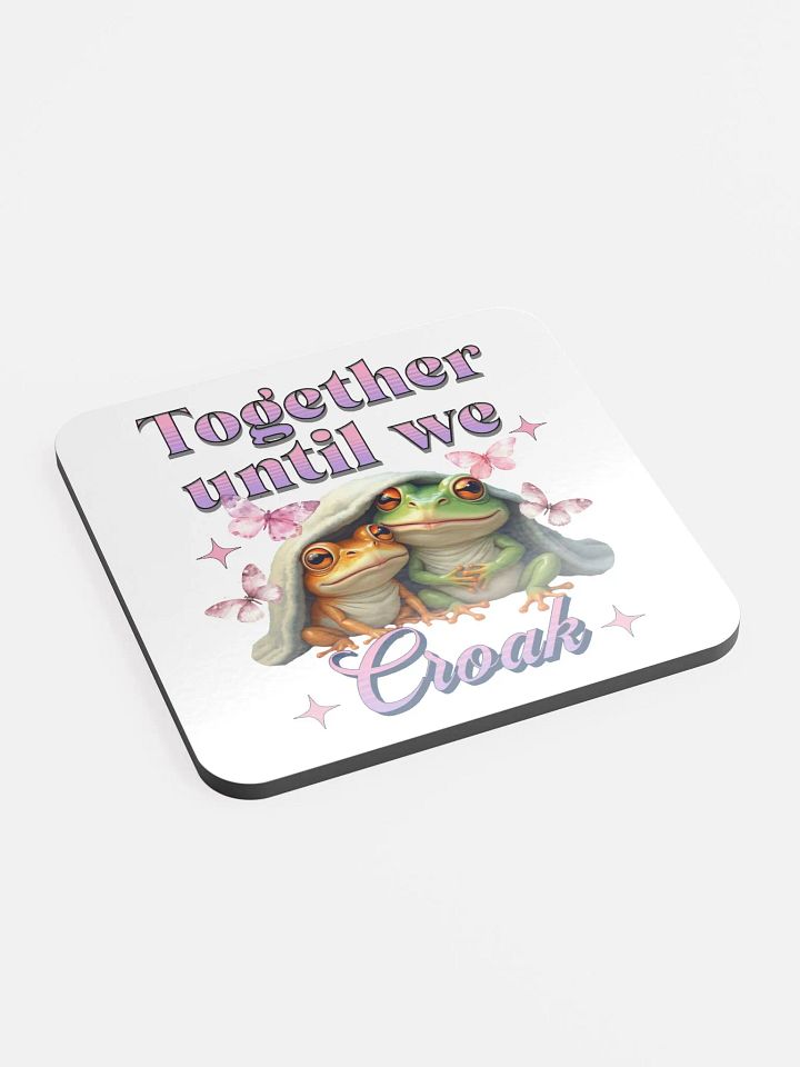 Together Until We Croak Frog Froggy Love Coaster Set product image (1)