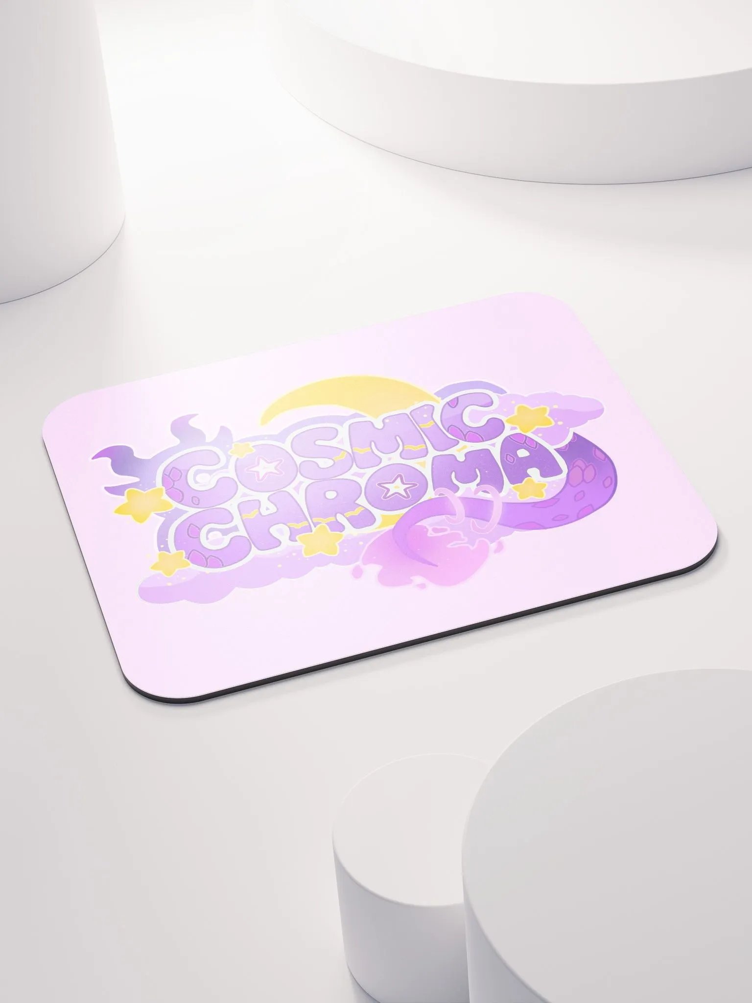 CosmicChroma - Vtuber Logo - Twitch Streamer - Cute Mouse Pad product image (4)