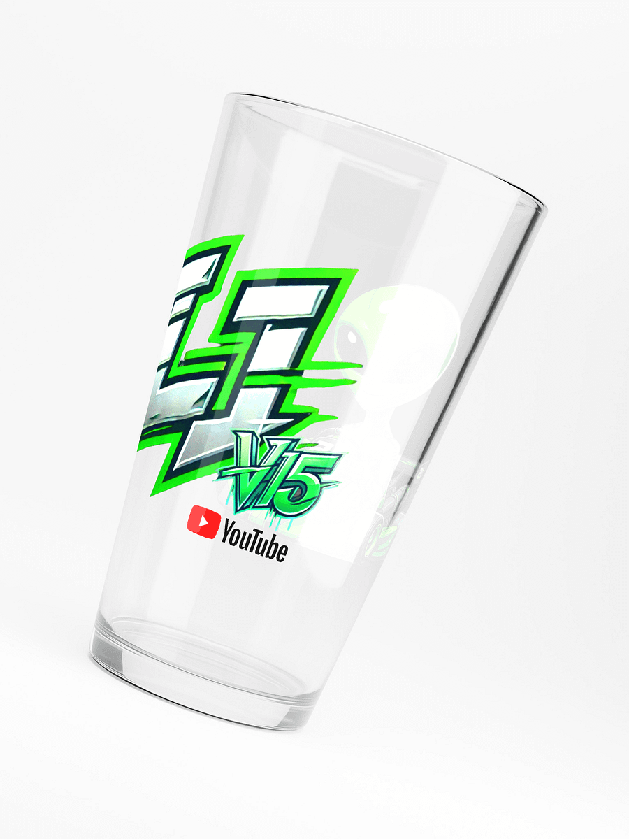 LJv15 Logo Pint Glass product image (3)