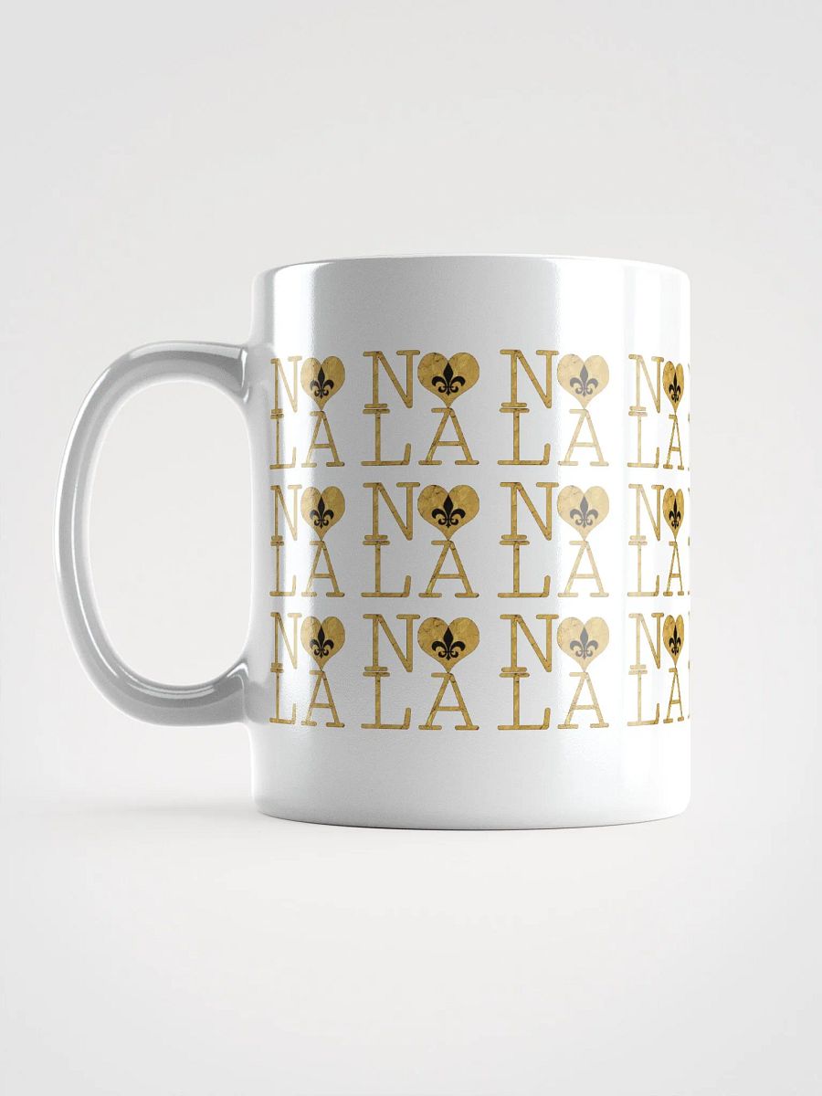 I LOVE NOLA **LEGACY MUG** (GOLD WRAP FULL OUTLINE INFINITY WALL) product image (16)