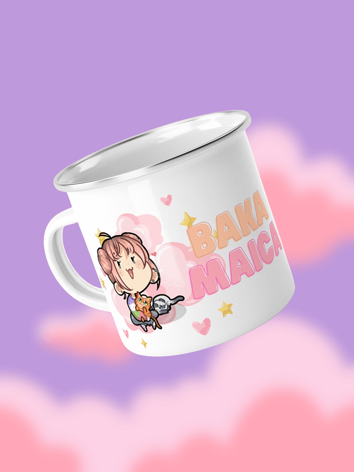Cloudy Dreams Enamel Cup product image (1)