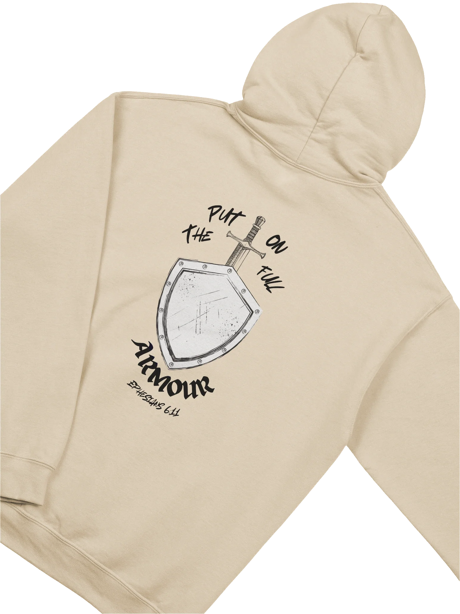 Armour of God Hoodie Tan product image (4)